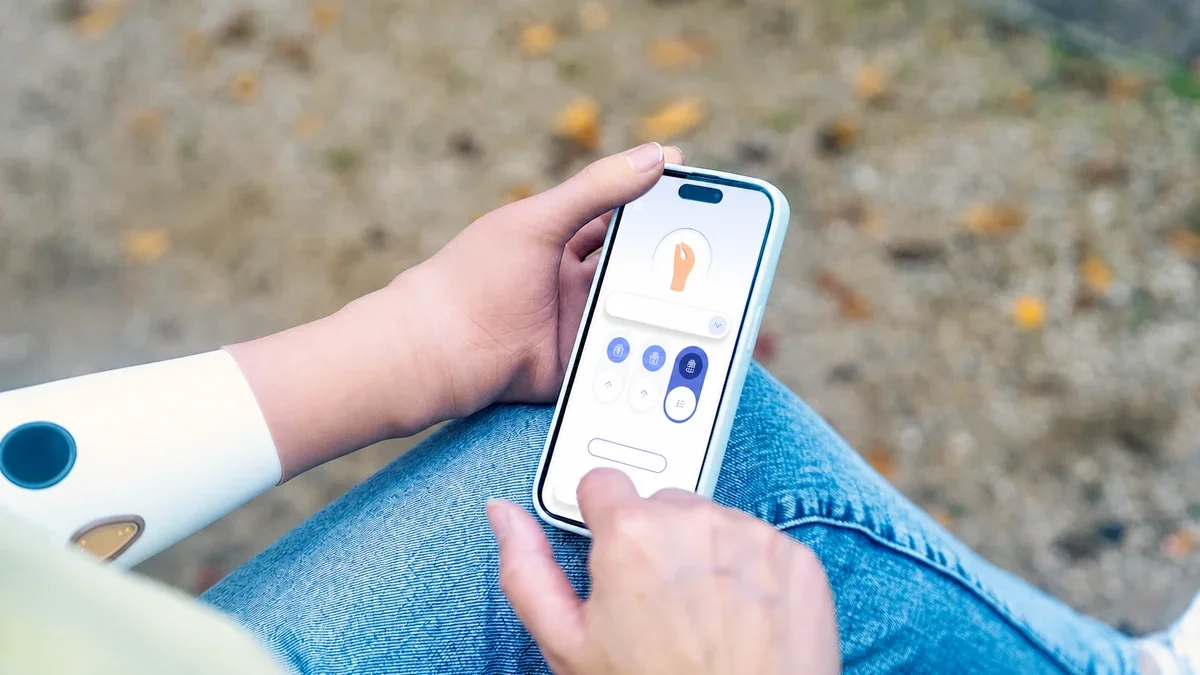 Miyoelektrik el için kontrol uygulaması: Protez el ayarlarının akıllı telefon üzerinden yapılması